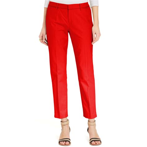 pants tommy hilfiger mujer|tommy hilfiger straight leg pants.